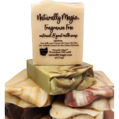 Fragrance Free Goat Milk & Oatmeal Soap