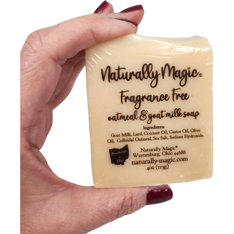 Fragrance Free Goat Milk & Oatmeal Soap