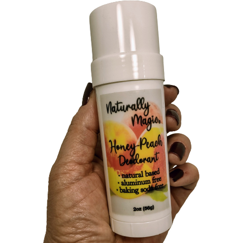 Honey-Peach Deodorant Baking Soda & Aluminum FREE