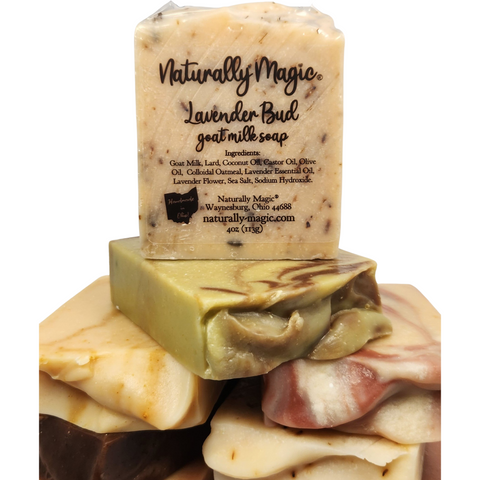 Lavender Bud Goat Milk Soap